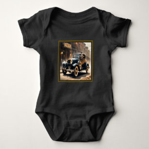 Funny Alpaca Capone The Notorious Alpaca, Baby Bodysuit