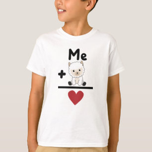 Funny Alpaca Rake Formula For Animal Lovers T-Shirt