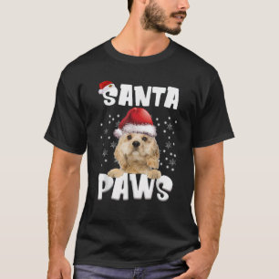 Funny American Cocker Spaniel Christmas Lights Tre T-Shirt