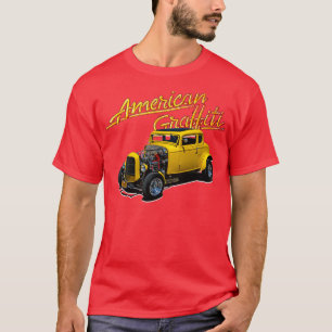 Funny American Graffiti Special Vintage Racing Car T-Shirt