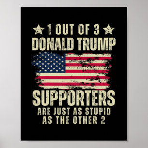 Funny American Voters United States Patriots 1 Out Poster