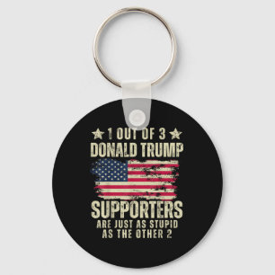 Funny American Voters United States Patriots 2024 Keychain