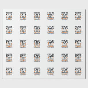 Funny Ancient Cats Worshipped As Gods Vintage Shir Wrapping Paper