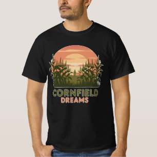 Funny and Adorable Corn-Themed Graphics T-Shirt