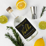 Funny and Chic Bachelorette Party Liquor Bottle La Liquor Bottle Label<br><div class="desc">This Funny and Chic Bachelorette Party Liquor Bottle Label is a great addition for a girls night,  in honour of the bride-to-be. You are sure to get a few laughs and they make for a great party favour.  Change the liquor type and colours if you choose.</div>