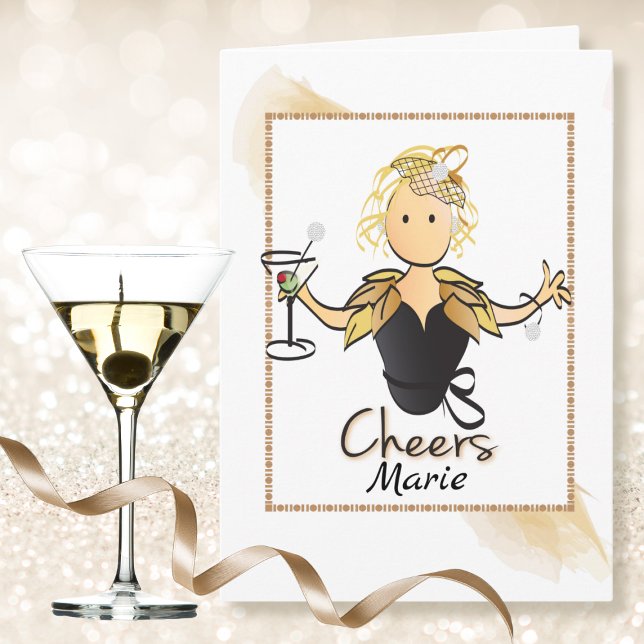 Funny and Classy Any Age Birthday Card for Her (Creator Uploaded)
