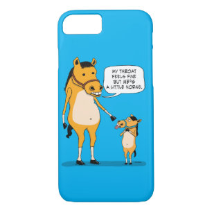 Funny and Cute Big Horse and Little Horse Case-Mate iPhone Case