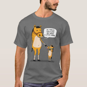 Funny and Cute Big Horse and Little Horse T-Shirt