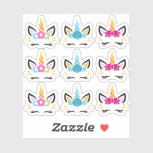 Funny And Cute Unicorn Stickers
