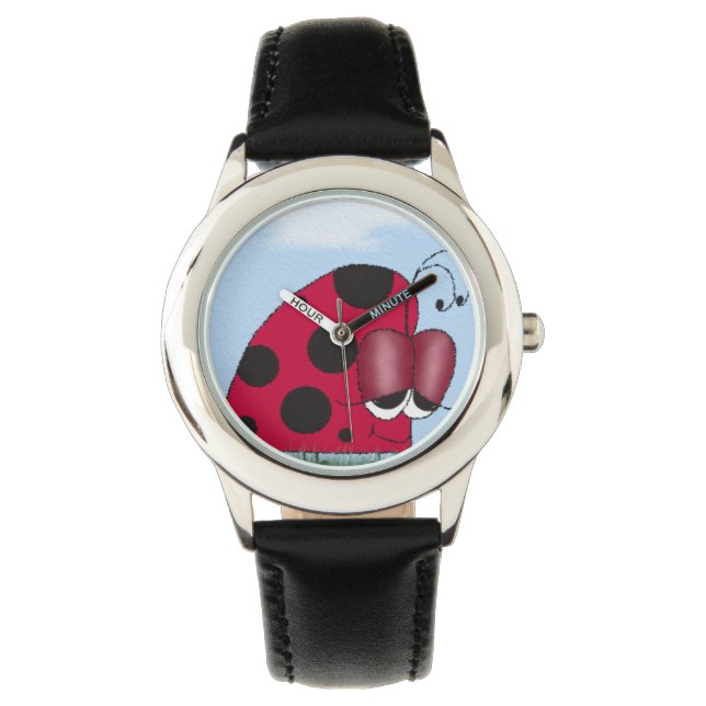 Funny and Euphoric Ladybug Watch (Front)