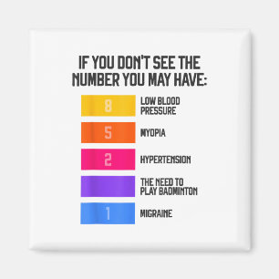 Funny And Humourous Badminton Memes Shuttle Birdie Magnet