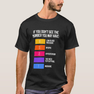 Funny and Humourous Padel Memes for Padel Tennis L T-Shirt