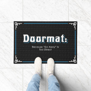 Funny and Humourous Welcome Mats Go Away