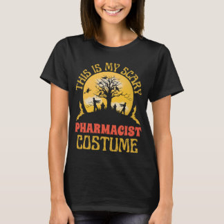 Funny and Scary Pharmacist Costume for Halloween T-Shirt