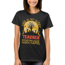 Funny and Scary Teacher Costume for Halloween