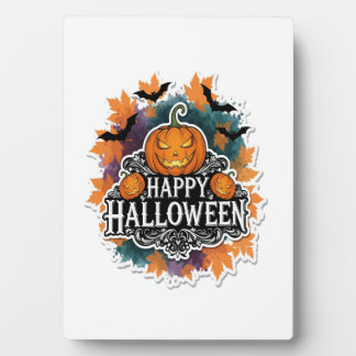 Funny and Spooky Halloween Quotes Happy Plaque