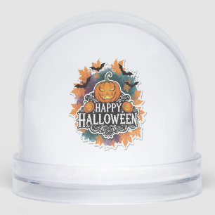 Funny and Spooky Halloween Quotes Happy Snowglobe