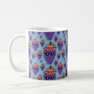 Funny and Unique Grape Design Coffee Mug