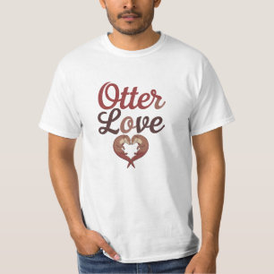 Funny and Whimsical Otter Lover Graphics T-Shirt