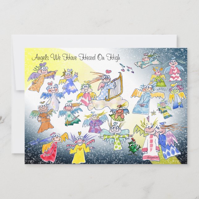Funny Angels We Have Heard On High Holiday (Front)