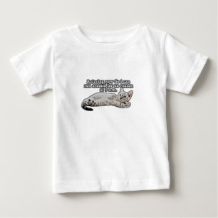 Funny angry cat meme for cat owners & lovers baby T-Shirt