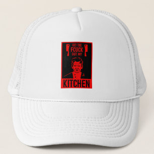 Funny Angry Chef Trucker Hat