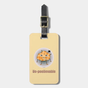 Funny Angry Potato – Un-peelievable Art Luggage Tag