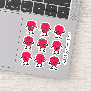 Funny  Angry Raspberry Cartoon - Custom