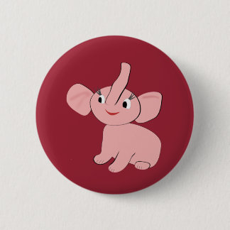 Funny animal 2 inch round button