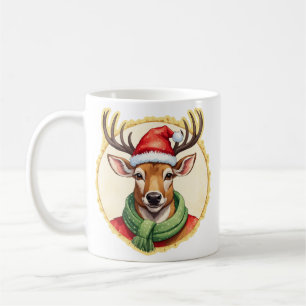 Funny Animal Christmas Favourites - Deer 2 Coffee Mug
