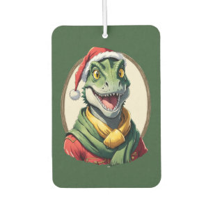 Funny Animal Christmas Favourites - Dino 2 Air Freshener