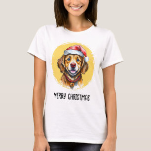 Funny Animal Christmas Favourites - Dog 1 T-Shirt