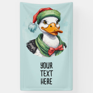 Funny Animal Christmas Favourites - Duck 2 Banner