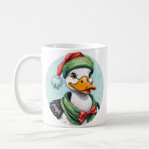 Funny Animal Christmas Favourites - Duck 2 Coffee Mug