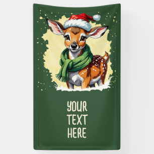 Funny Animal Christmas Favourites - Fawn 1 Banner