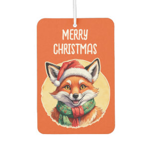 Funny Animal Christmas Favourites - Fox 1 Air Freshener