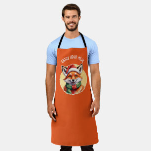 Funny Animal Christmas Favourites - Fox 1 Apron