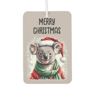 Funny Animal Christmas Favourites - Koala 1 Air Freshener