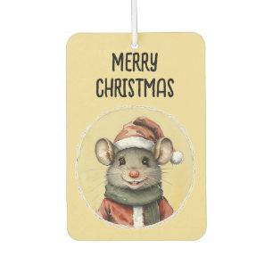 Funny Animal Christmas Favourites - Mouse 1 Air Freshener