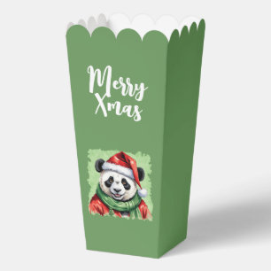 Funny Animal Christmas Favourites - Panda 1 Favor Box