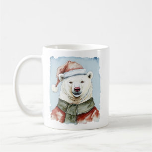 Funny Animal Christmas Favourites - Polar Bear 1 Coffee Mug