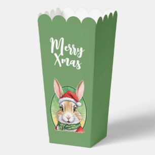 Funny Animal Christmas Favourites - Rabbit 5 Favor Box