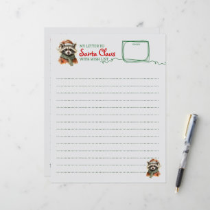 Funny Animal Christmas Favourites - Raccoon 1