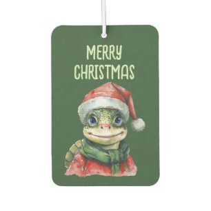 Funny Animal Christmas Favourites - Turtle 2 Air Freshener