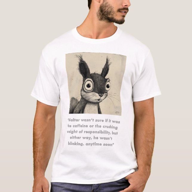Funny Animal Graphic Design #9 T-Shirt (Front)