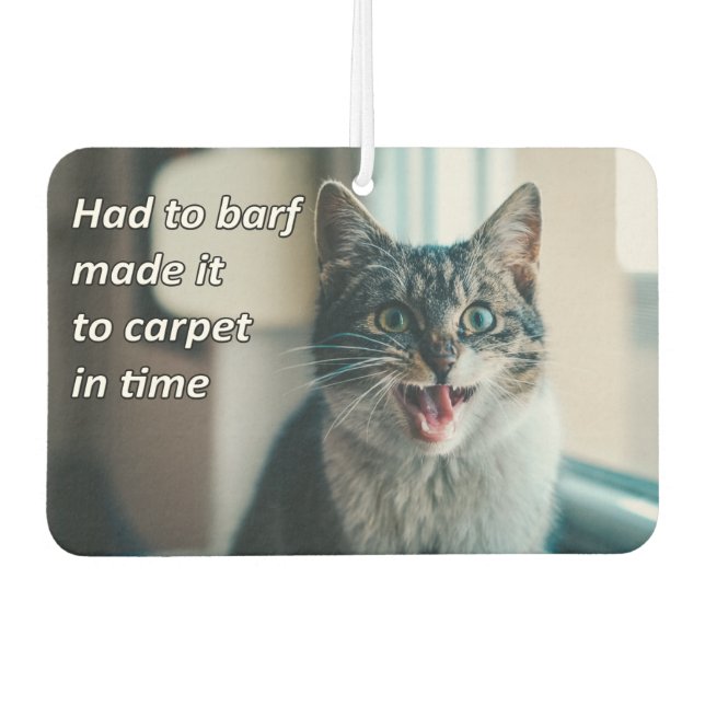 Funny Animal Memes Cat Memes Humourous Photos Air Freshener (Front)