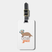 Funny Animal Puns Humour Otter Space Cartoon