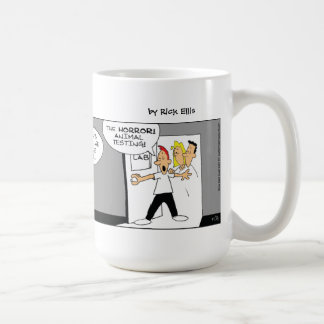 Funny Animal Testing Mug