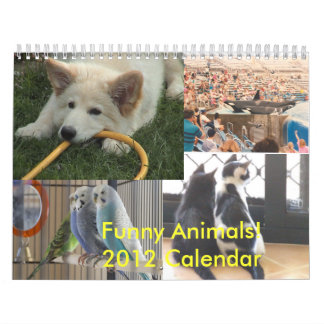 Funny Animals 2012 Calendar
