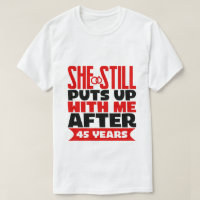 funny Anniversary 45th Husband